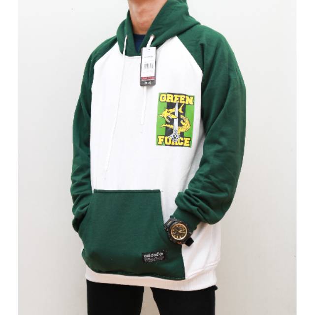 Hoodie persebaya green force XL Premium