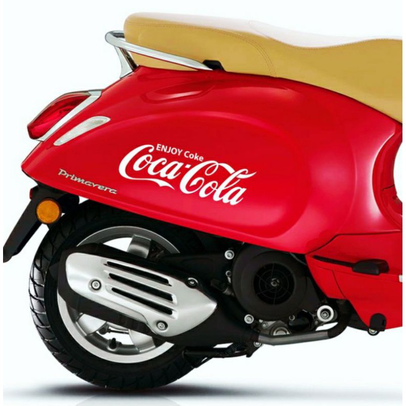 Stiker motor vespa  skotlet motor vespa piaggio scoopy dll