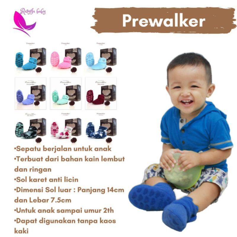 Prewalker CuddleMe Sepatu Jalan Cuddle Me sepatu anti selip sepatu bayi anak 14 cm 7 - 15 bulan