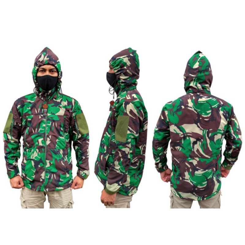 Jaket Loreng TNI AD / jaket loreng malvinas / jaket pria / jaket outdoor / jaket gunung waterproof