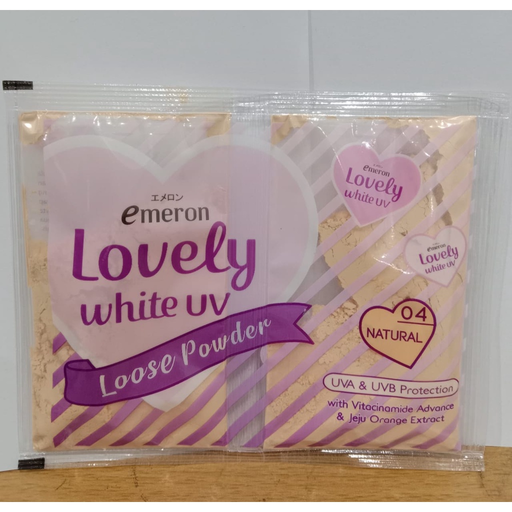 Emeron Lovely White UV Loose Powder Sachet
