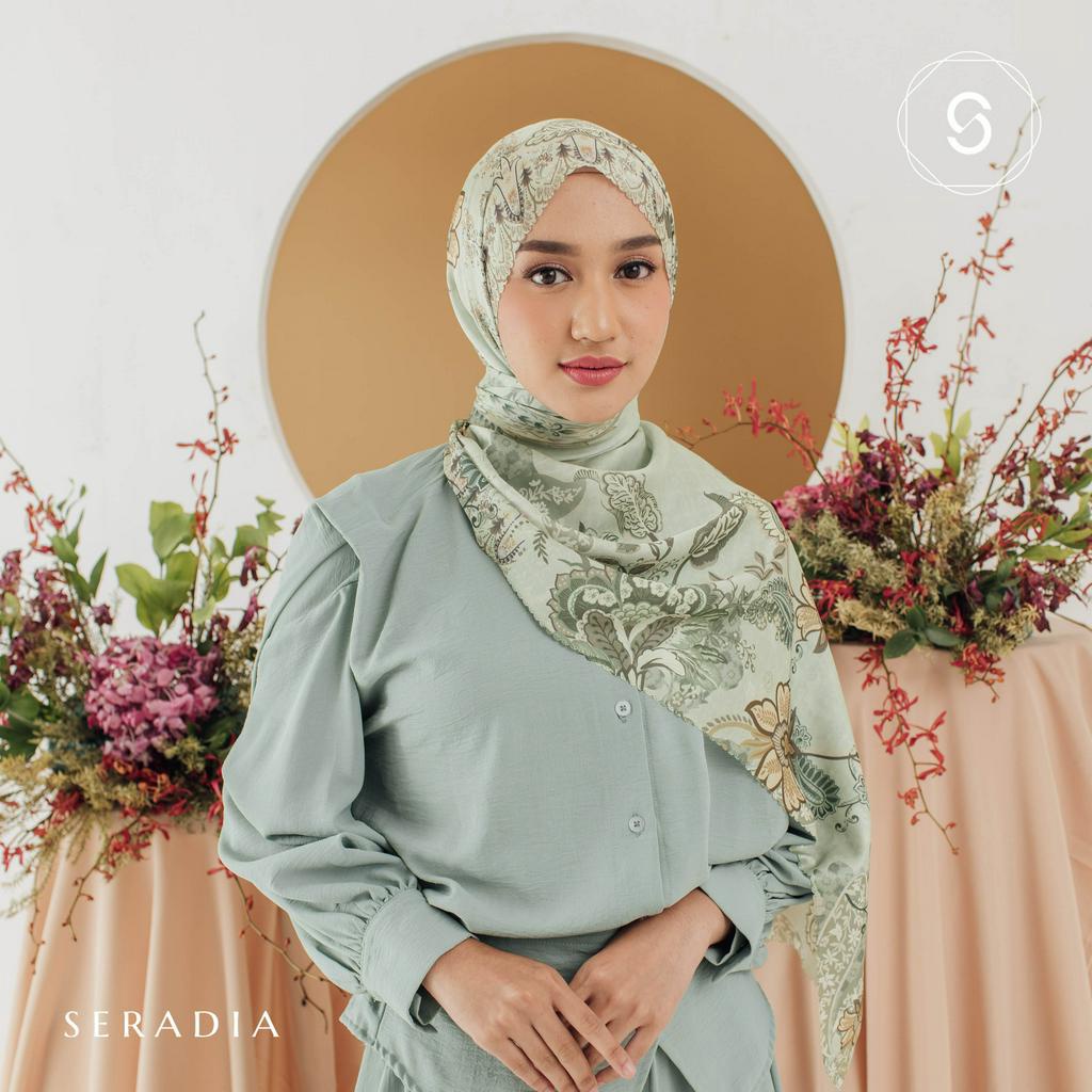 Seradia Hijab - Pashmina Motif Mataya Poeti 175 x 70 CM