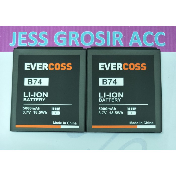 Baterai Battery Batre Double Power Evercoss Evercross Cross Winner T3