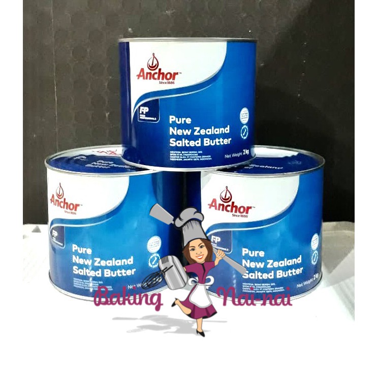 

BEST SELLER BUTTER ANCHOR GOLDEN FERN 2 KG / BAKING NAINAI !!