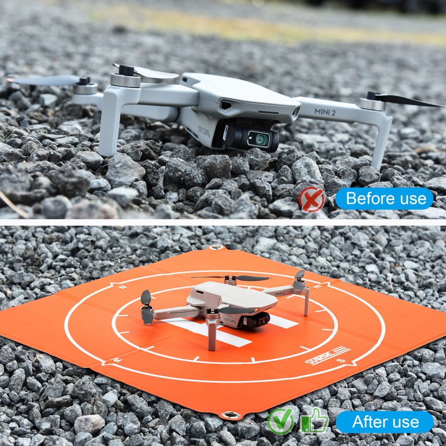 Startrc Foldable Portable Waterproof Square Landing Pad for DJI Drone