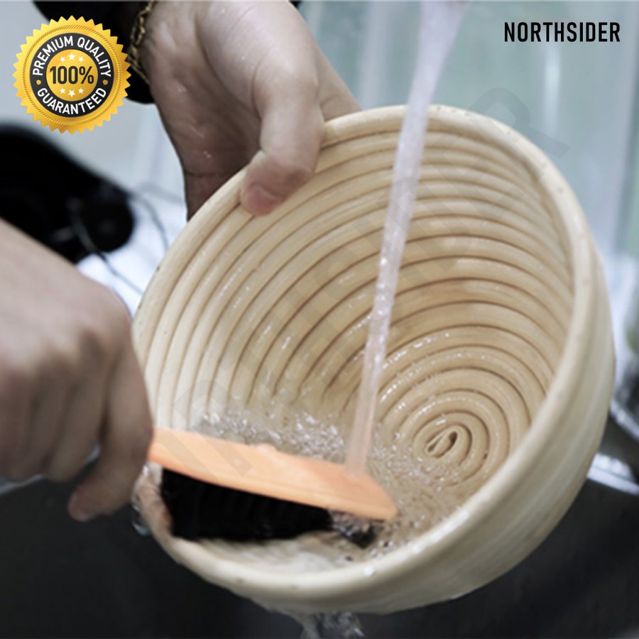 BANNETON ROTI BULAT ROTAN / RATTAN BASKET PROOFING DOUGH ROUND