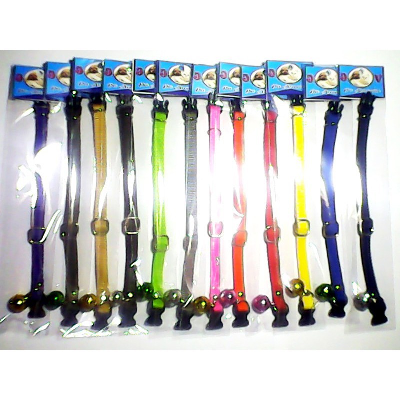 Kalung Kucing Polos Lonceng Besar