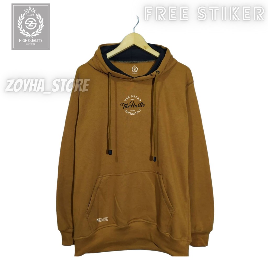 Hoodie pria Mr.dee &amp; ZS  Original Bahan Katun full termurah