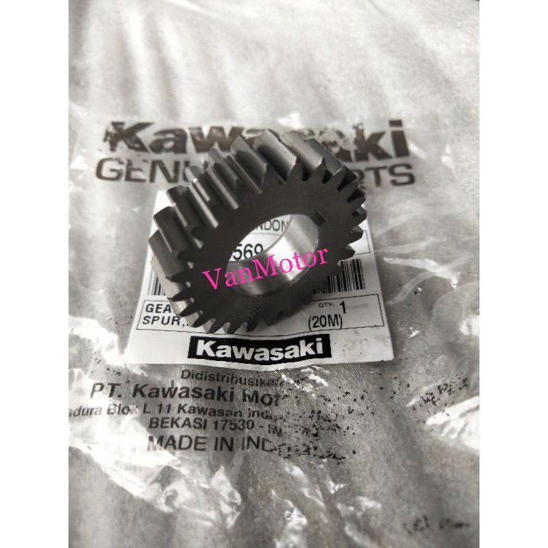 GIGI PRIMER PRIMARY GIGI KOPLING KLX 150 SPUR 25T KAWASAKI ORI TERMURAH