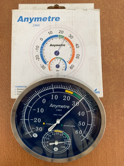 Analog Thermometer Hygrometer Anymetre