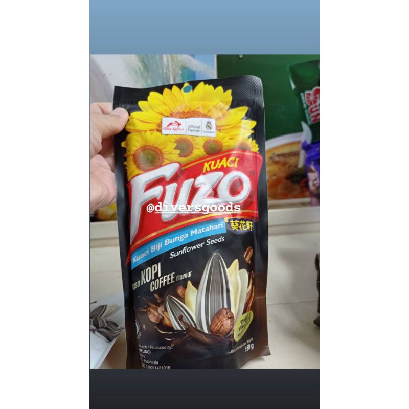 

Kuaci Fuzo kuaci original / susu / kopi 150gr