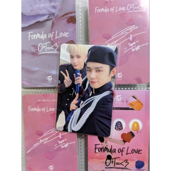 (CLEARANCE SALE) photocard official tomorrow x together txt unit yeonjun hueningkai yeonkai cw std c