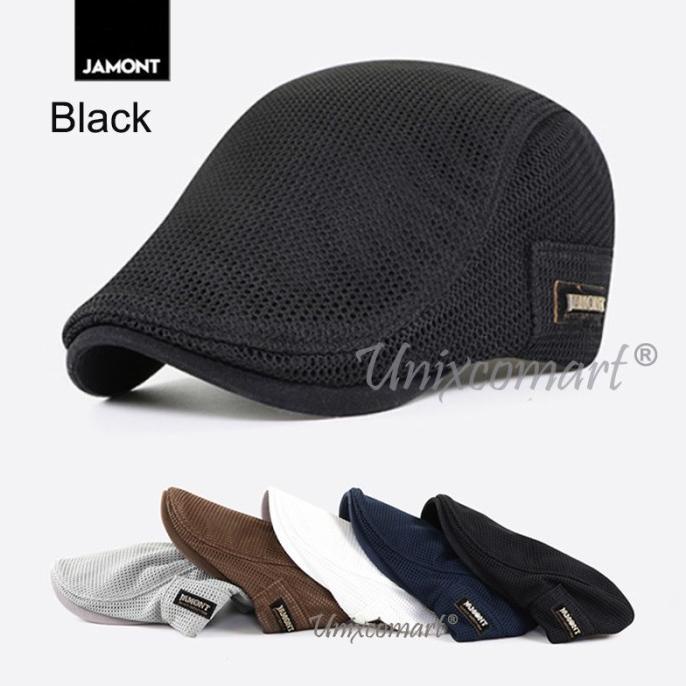Topi Newsboy JASPER Jamont Flat Hat Pelukis Copet Patino Sutradara