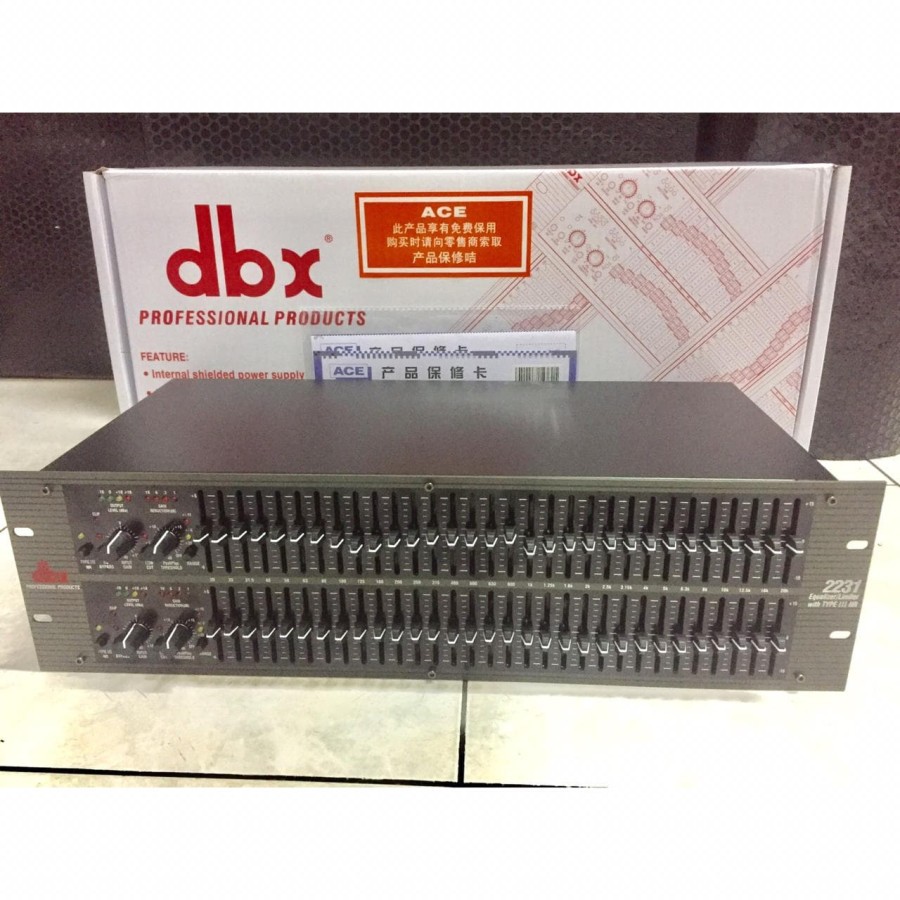 EQUALIZER /EQUALISER DBX 2231/DBX2231 GRADE A