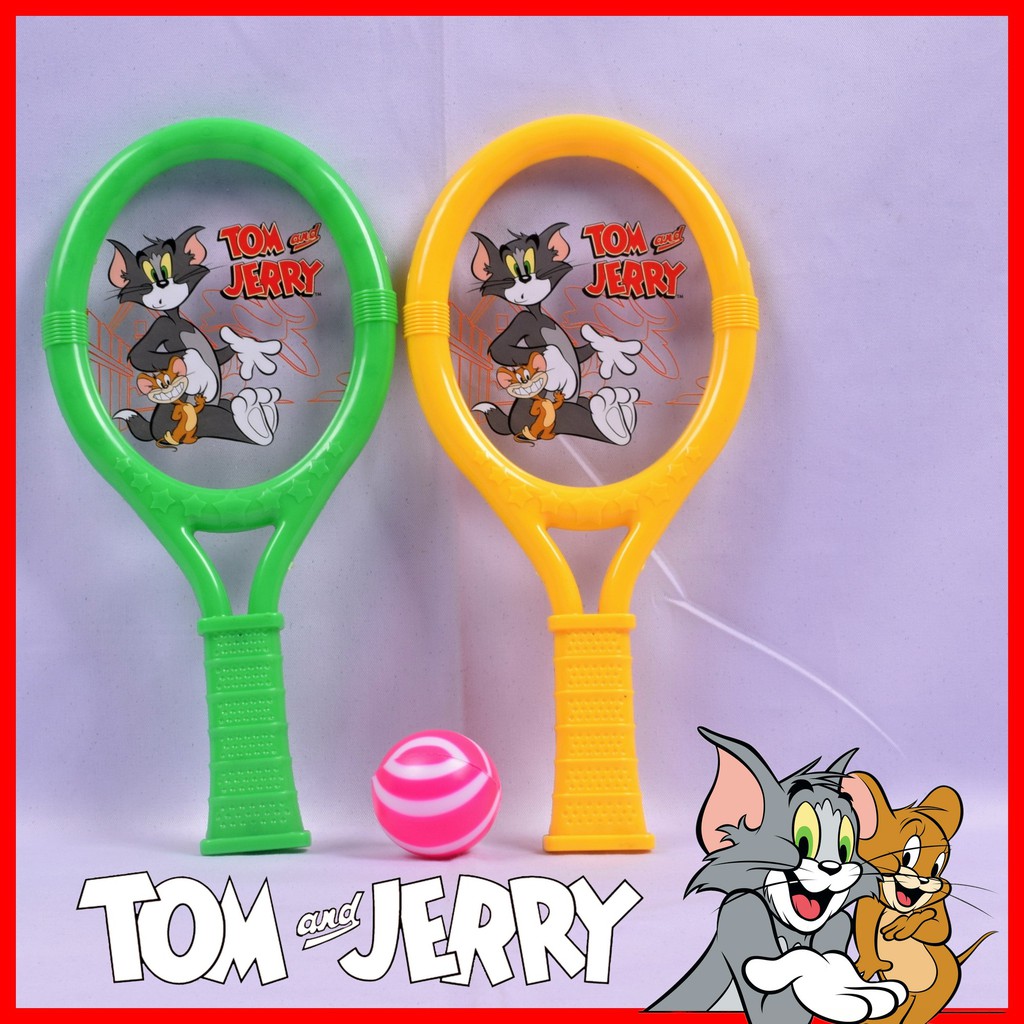 BELI 1 GRATIS 1 ! RAKET TENIS TOM &amp; JERRY GAME &amp; SPORT MAINAN ANAK