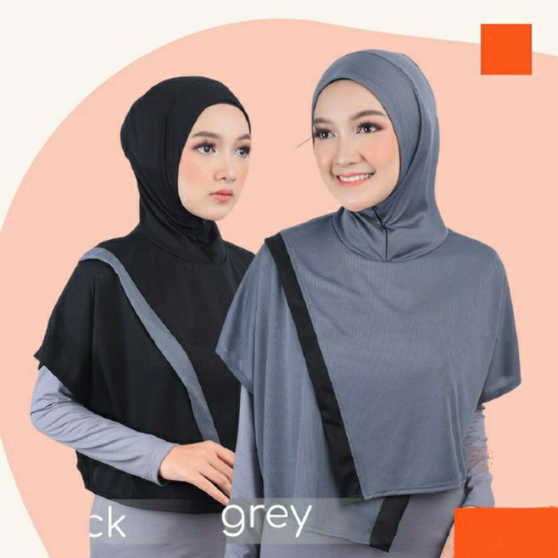Hijab Jilbab Olahraga Sport Renang Sepeda Sporty Hijabers Muslimah Anti Gerah hijab instan kerudung