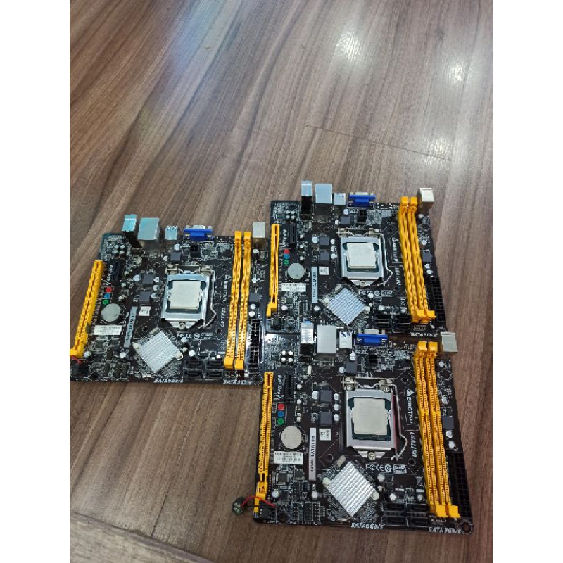 Paketan motherboard Biostar H81 soket 1150 proce Intel Pentium G3220 Gen4 berkualitas dan bergaransi