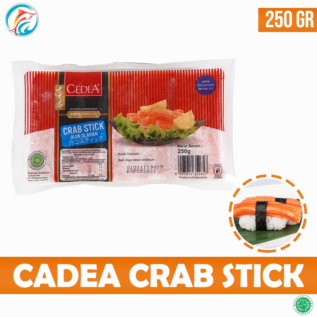 

Cedea Crabstik Kemasan Repack 250gr