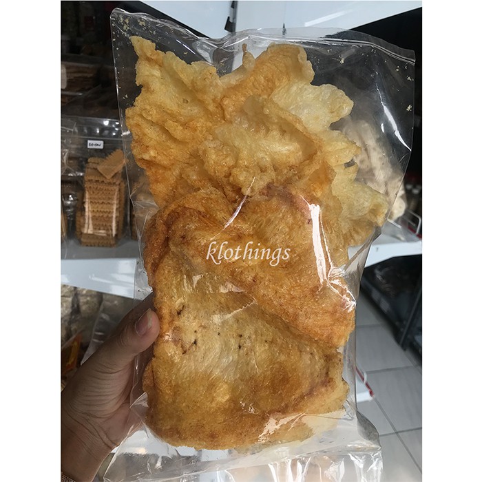 

Hiphiau Perut Ikan / Engphiau Asli Bangka / Lambung Ikan Fishmaw / Hipiau Engpiau Ikan 100gr