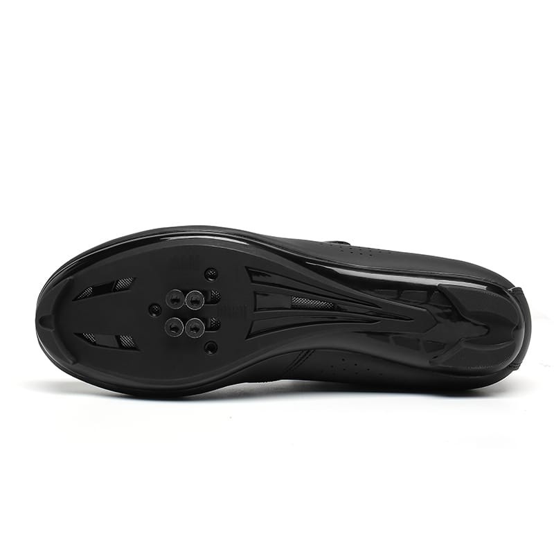 SPEED Sepatu Cleat sepeda Roadbike Road Bike model LOOK SPD - MERAH GLOSSY