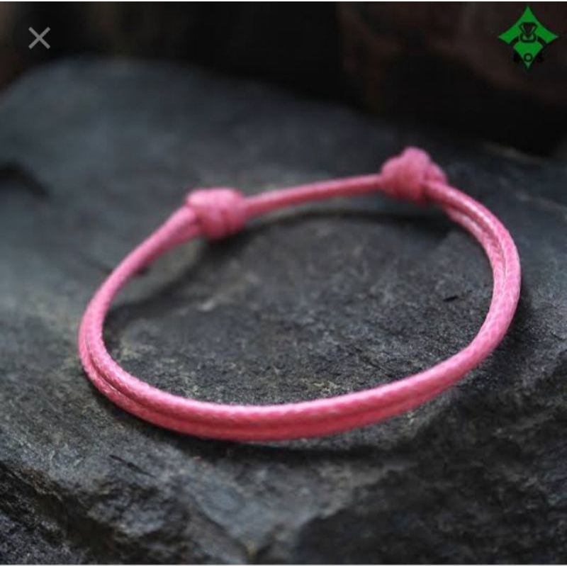 COD GELANG COUPLE POLOS MAGNET GELANG WATERPROOF PINK BESTIE