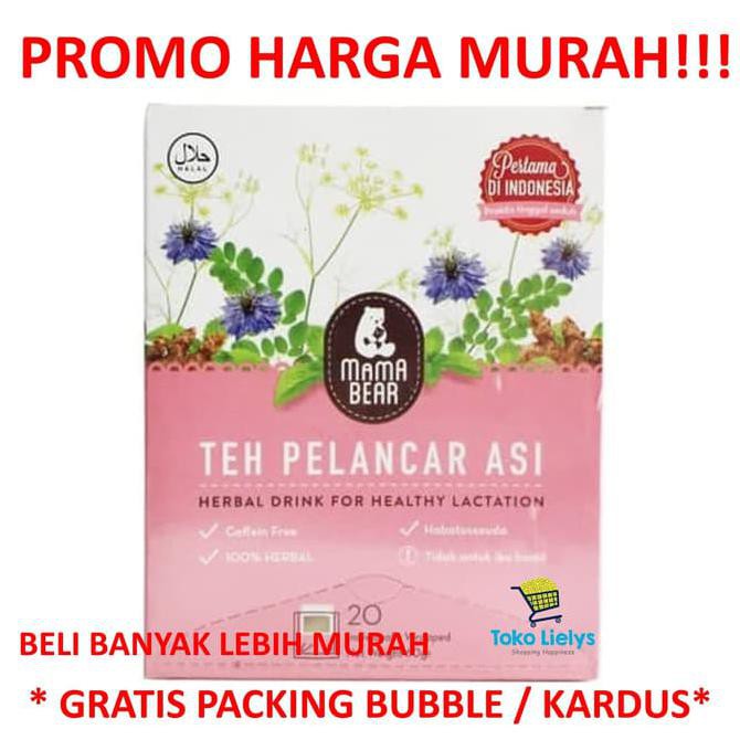 

MAMA BEAR TEH PELANCAR ASI BOOSTER TEA STOK TERBATAS