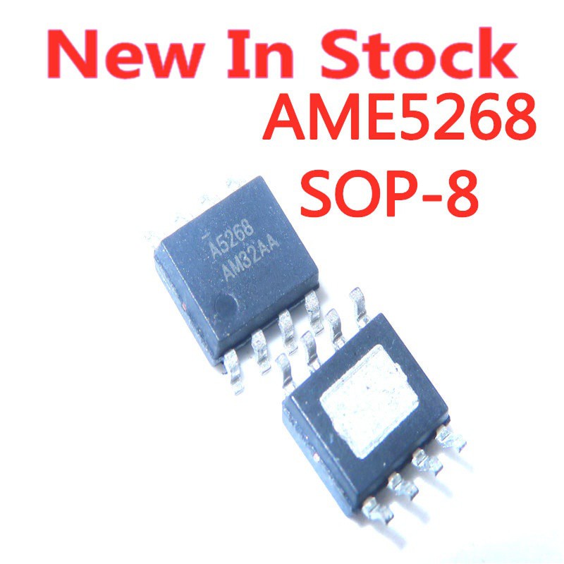 5pcs Ic A5268 Ame5268 Ame5268-Azaadj Sop-8 Smd Regulator