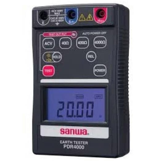 Sanwa Pdr4000 Digital Earth Tester