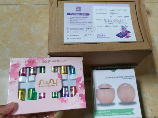 12pcs 3ml Mixing Essential Oil / Aromatherapy / Aroma Terapi / Minyak Essensial / Pengharum Ruangan