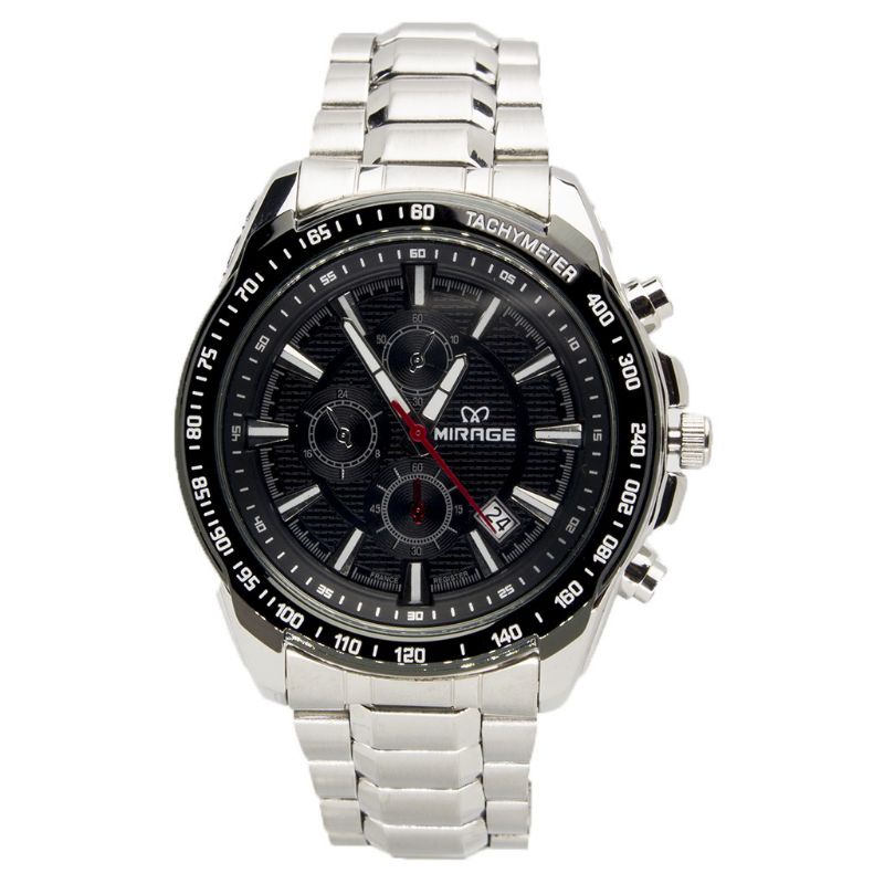 JAM TANGAN PRIA MIRAGE CASUAL SPORT POPULER