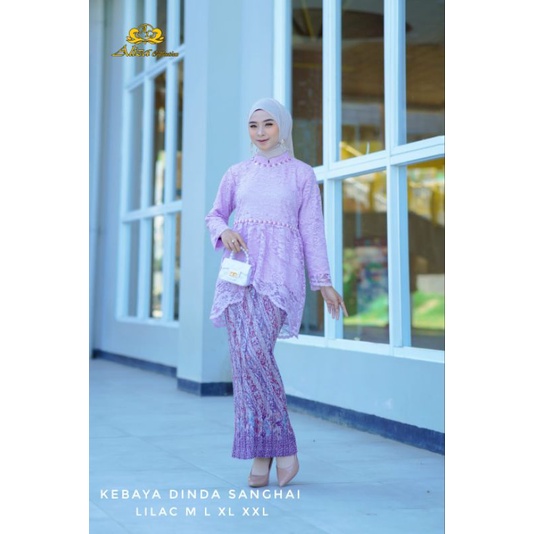 Kebaya Dinda Sanghay / Kebaya Modern Wisuda / Kebaya Lamaran / Kebaya Brukat Payet Modern / Kebaya Tunik / Kebaya Wisuda / Kebaya Tunangan