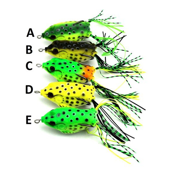 Lure Frog Soft Lure Froggy Soft Lure Frog Umpan pancing kodok frog gabus Lele Soft Lure minnow