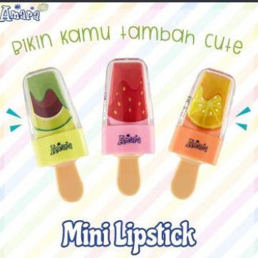 Kosmetik aman anak BPOM Amara Mini Lipstick