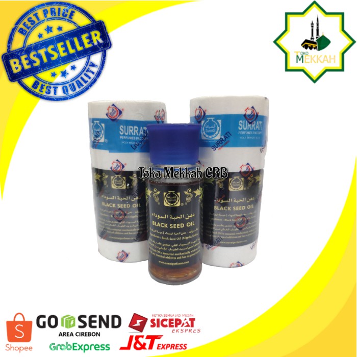 MINYAK HABBATUSSAUDA BLACK SEED OIL SURRATI ASLI MEKKAH SAUDI ARABIA