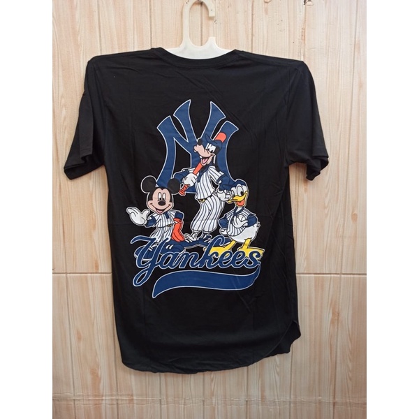 KAOS PRIA WANITA OVERSIZE SIZE L NYC MICKY MOUSE
