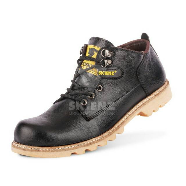 Sepatu boots safety kulit | SKIENZ NITRO ORIGINAL