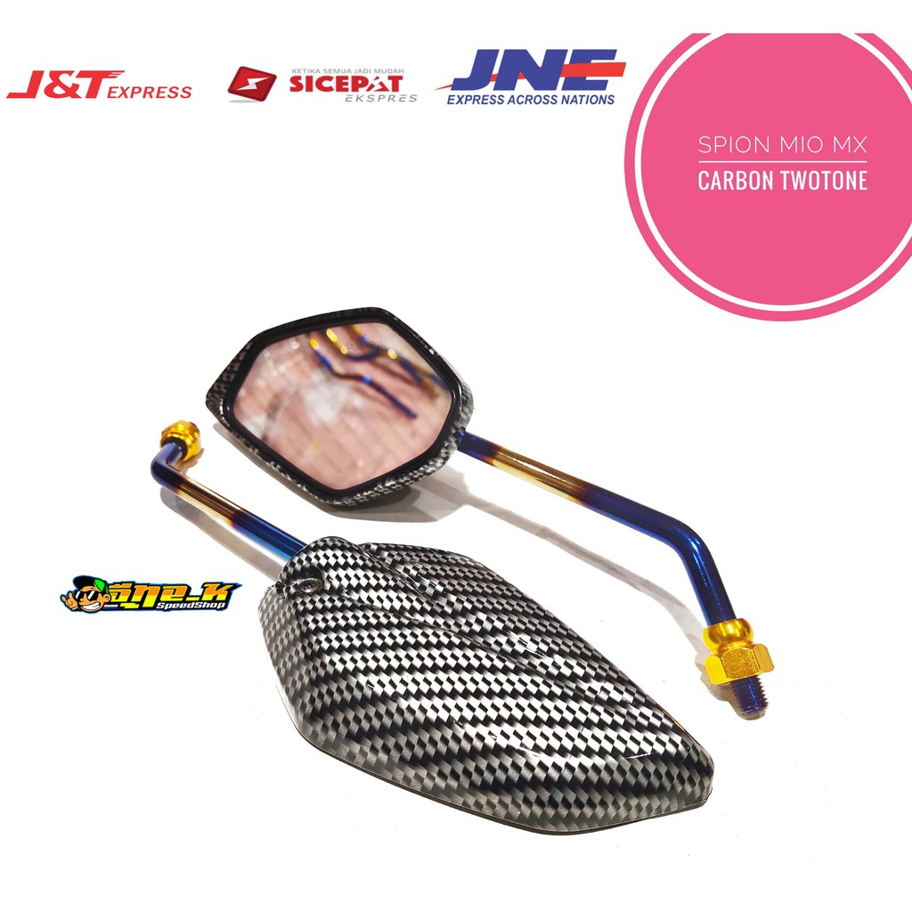 SPION CARBON TWOTONE YAMAHA JUPITER MIO NMAX LEXI AEROX VIXION DLL