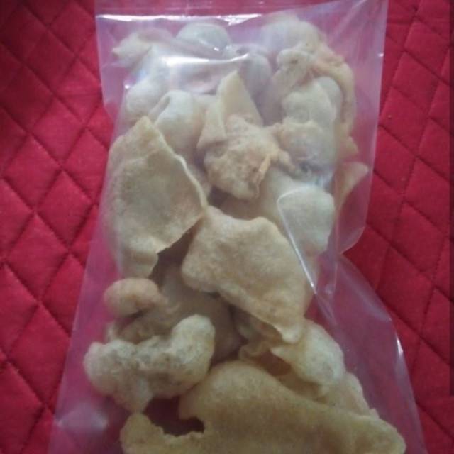 

Krupuk rambak sapi asli