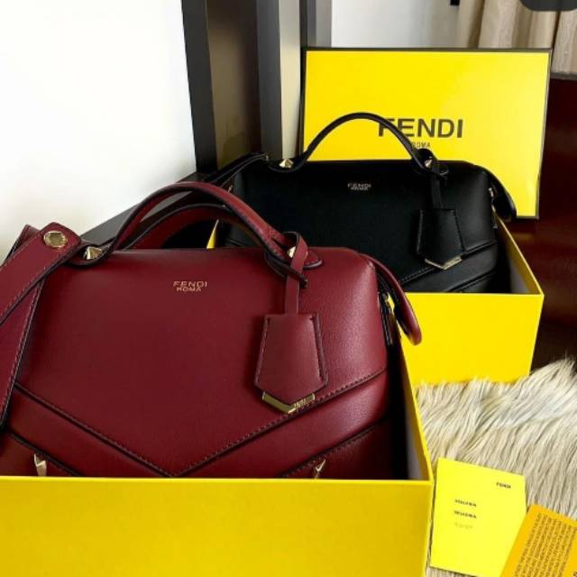 [NEW] Fendi Boston By The Way "Gold Edition" - Black