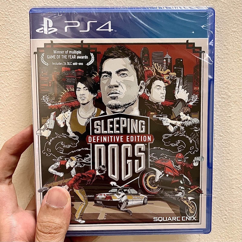Sleeping Dogs Definitive Edition Ps4 kaset Playstation bd ps 4 5 dog game kungfu GTA yakuza ps5 kase
