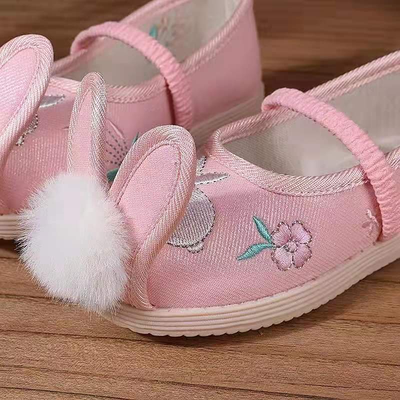 Sepatu Anak Perempuan PomPom Cutie Rabbit