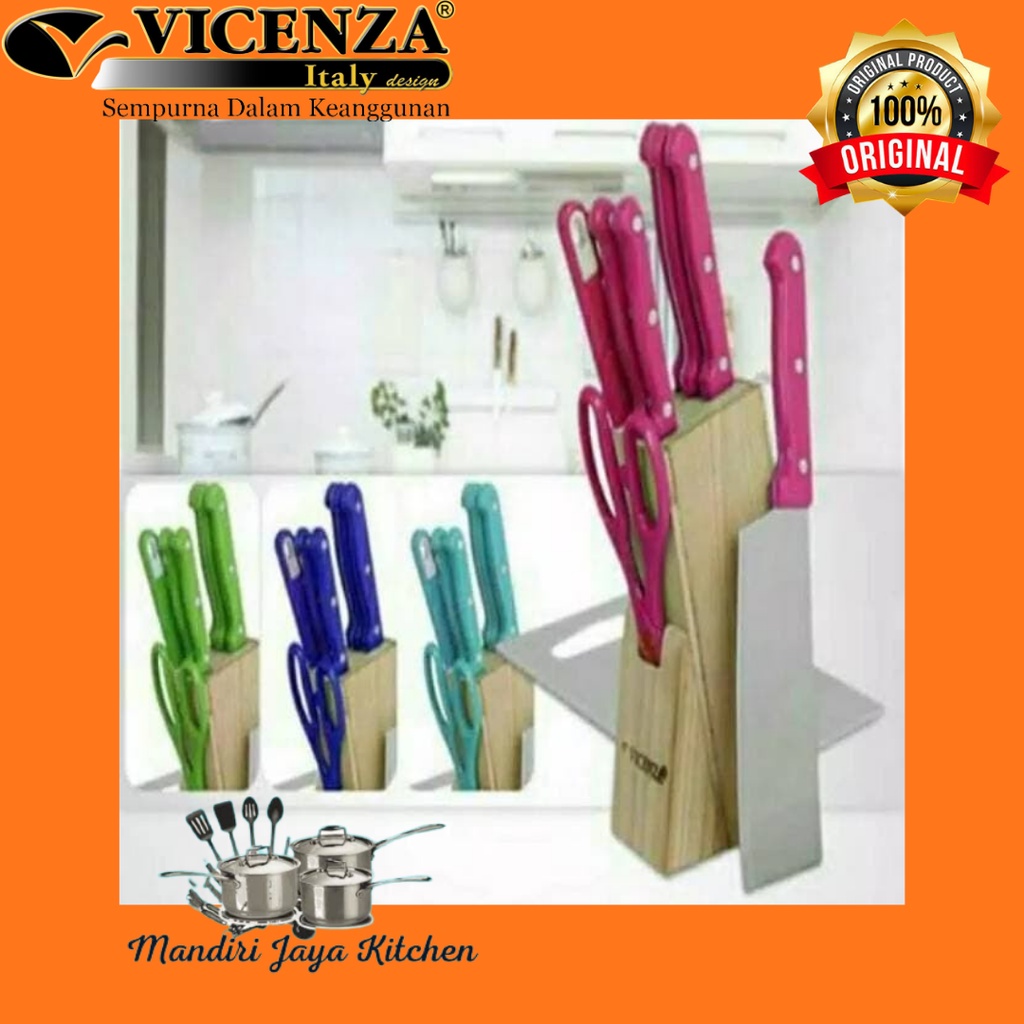 Pisau Set VICENZA V920K-V910K/Knife Set V920K VICENZA