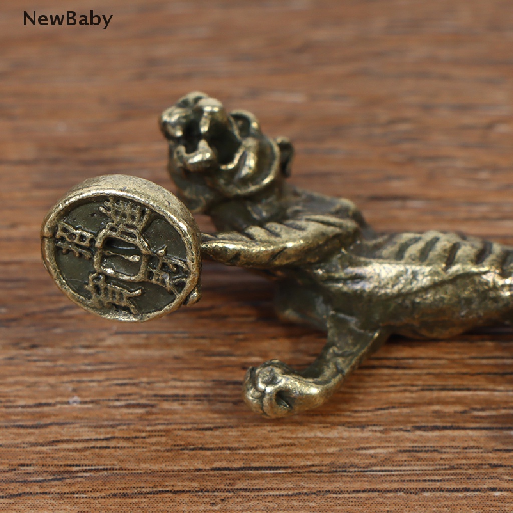 NewBaby Tiger Chinese Zodiac 2022 New Year Brass Tiger Year of The Tiger Home Decor ID