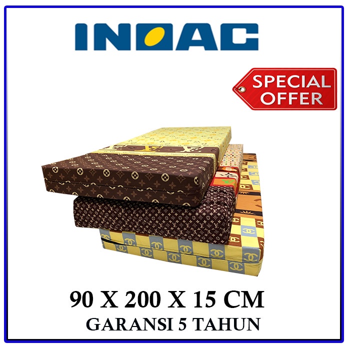 Jual Kasur Busa Inoac 90X200X15 Cm Garansi 5 Tahun | Shopee Indonesia