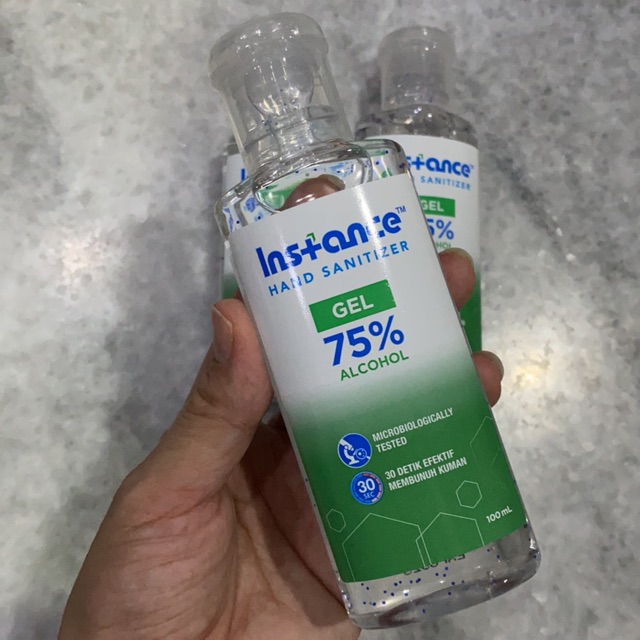 Instance hand sanitizer