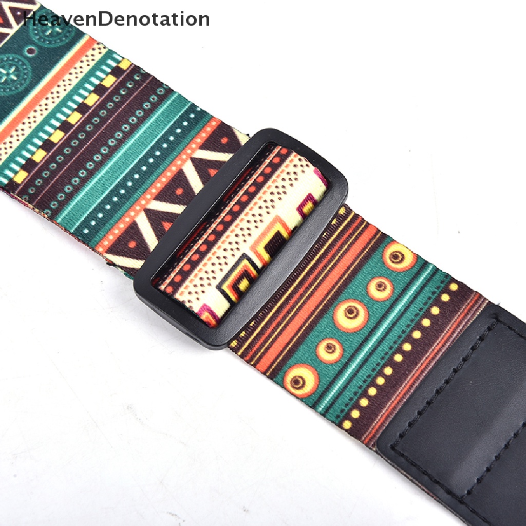 (Heavendenotation) Strap Nilon Aneka Warna Untuk Gitar Akustik / Elektrik / Bass