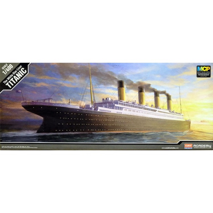 Mainan Rakitan ACADEMY 1/400 The White Star liner TITANIC 14215