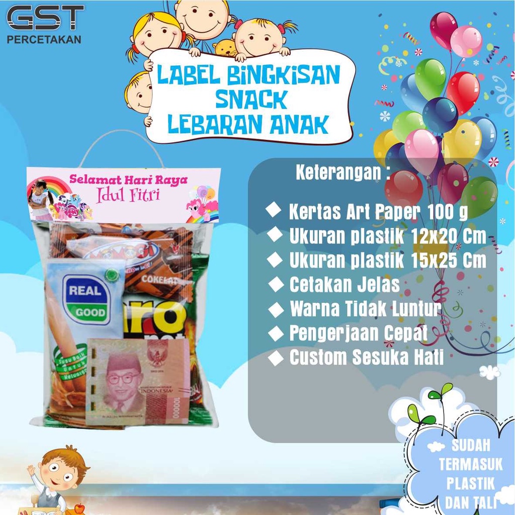

TAS SNACK LEBARAN / LABEL SNACK IDUL FITRI / LABEL SNACK LEBARAN