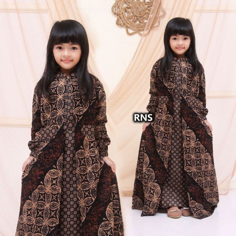 BATIK COUPLE KELUARGA GAMIS BUSUI MOTIF PRASASTI BATIK KELUARGA SERAGAM