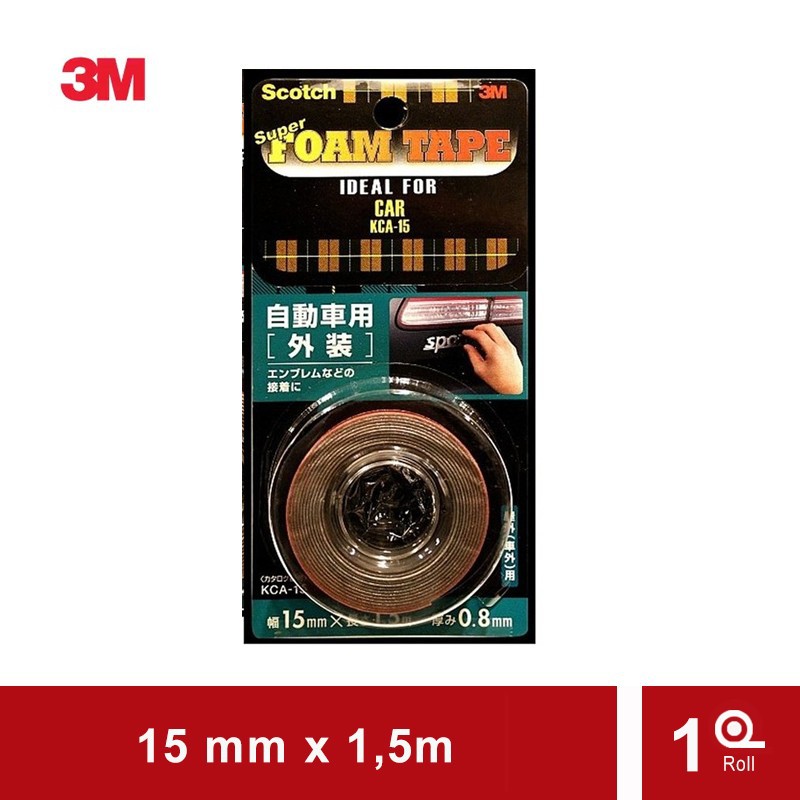 Jual 3M Double Tape Super Strong for Car (KCA15) Double Tape Paling